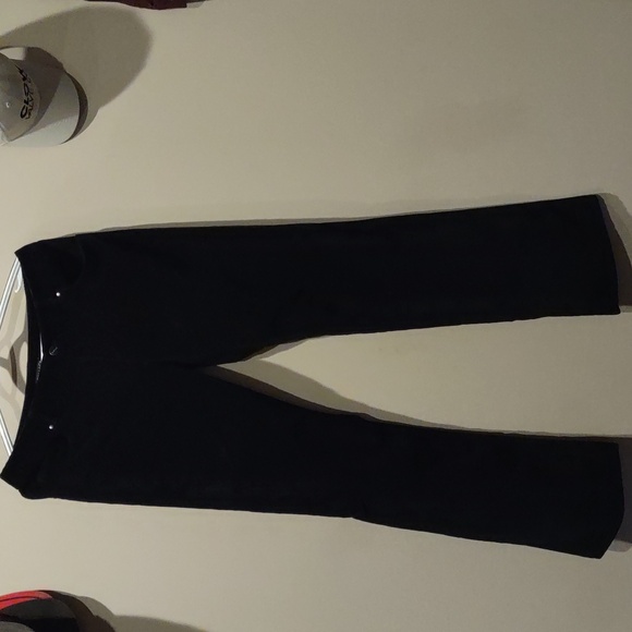 Tahari Corduroy Black Pants, Trousers, 8 - Picture 1 of 16
